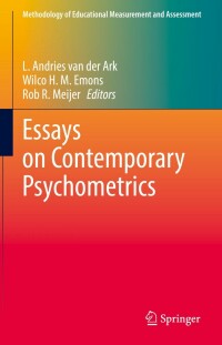 Titelbild: Essays on Contemporary Psychometrics 9783031103698