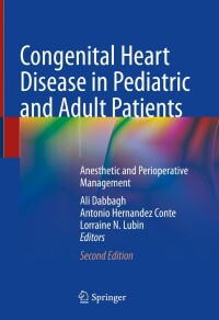 Cover image: Congenital Heart Disease in Pediatric and Adult Patients 2nd edition 9783031104411