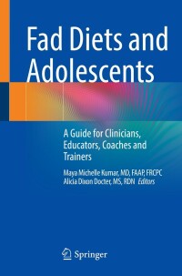 Cover image: Fad Diets and Adolescents 9783031105647