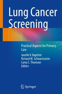 Cover image: Lung Cancer Screening 9783031106613