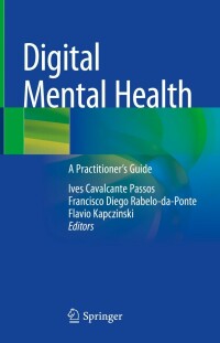 Imagen de portada: Digital Mental Health 9783031106972