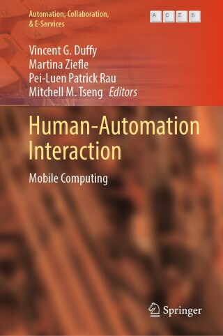 Cover image: Human-Automation Interaction 9783031107870