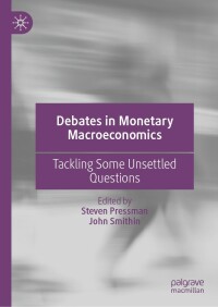 Cover image: Debates in Monetary Macroeconomics 9783031112393