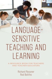 Imagen de portada: Language-Sensitive Teaching and Learning 9783031113383