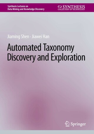Imagen de portada: Automated Taxonomy Discovery and Exploration 9783031114045