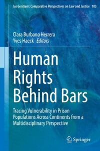 صورة الغلاف: Human Rights Behind Bars 9783031114830