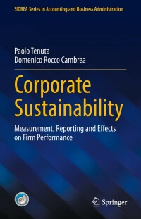Cover image: Corporate Sustainability 9783031114908