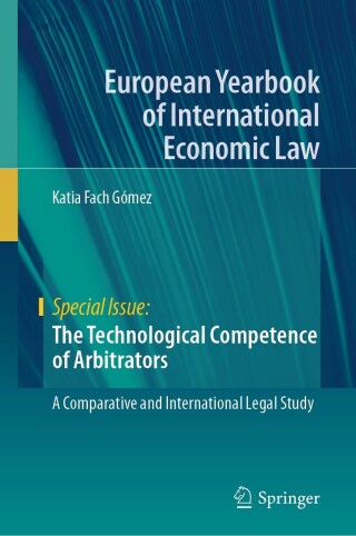 Cover image: The Technological Competence of Arbitrators 9783031116803