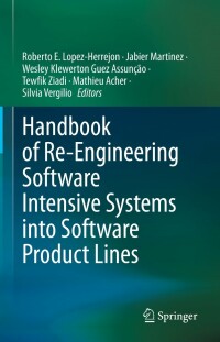 Titelbild: Handbook of Re-Engineering Software Intensive Systems into Software Product Lines 9783031116858