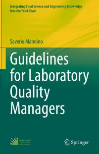 Cover image: Guidelines for Laboratory Quality Managers 9783031117237