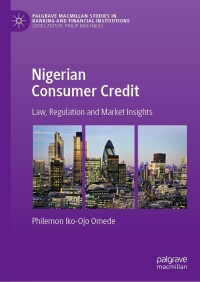 Cover image: Nigerian Consumer Credit 9783031117398