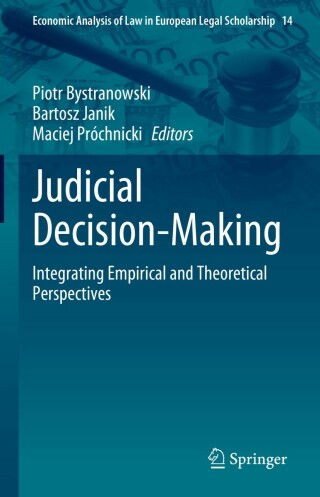 صورة الغلاف: Judicial Decision-Making 9783031117435