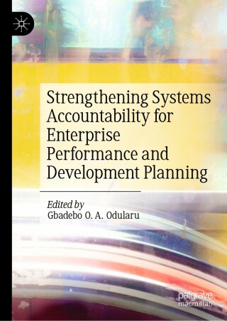 Titelbild: Strengthening Systems Accountability for Enterprise Performance and Development Planning 9783031117787