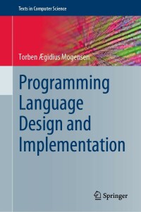 Cover image: Programming Language Design and Implementation 9783031118050