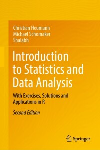 Imagen de portada: Introduction to Statistics and Data Analysis 2nd edition 9783031118326