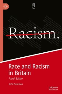 Cover image: Race and Racism in Britain 4th edition 9783031118425