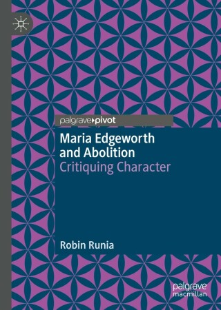 Cover image: Maria Edgeworth and Abolition 9783031120770