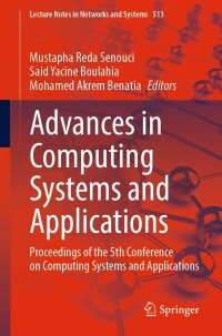 Cover image: Advances in Computing Systems and Applications 9783031120961