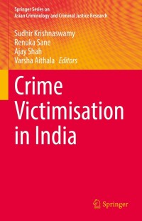 Cover image: Crime Victimisation in India 9783031122507