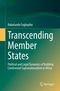 Cover image: Transcending Member States 9783031124501