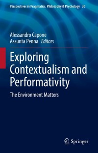 Cover image: Exploring Contextualism and Performativity 9783031125423