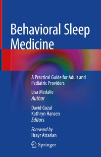صورة الغلاف: Behavioral Sleep Medicine 9783031125737