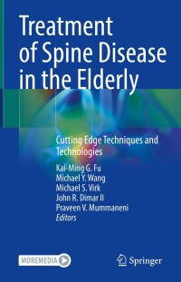 Cover image: Treatment of Spine Disease in the Elderly 9783031126116