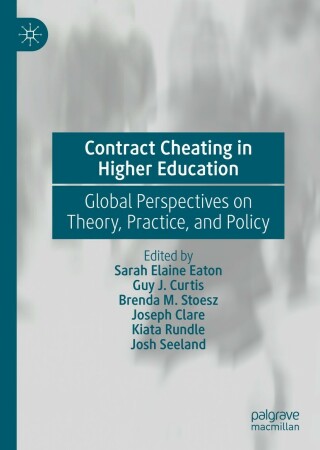 Cover image: Contract Cheating in Higher Education 9783031126796