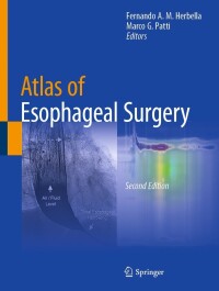 Cover image: Atlas of Esophageal Surgery 2nd edition 9783031127892