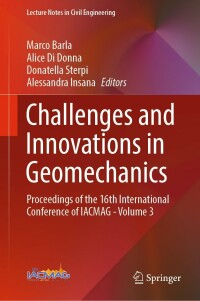 Cover image: Challenges and Innovations in Geomechanics 9783031128509