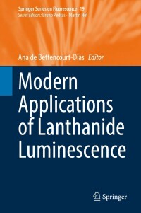 Imagen de portada: Modern Applications of Lanthanide Luminescence 9783031128585