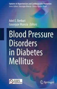 Imagen de portada: Blood Pressure Disorders in Diabetes Mellitus 9783031130083