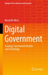 Cover image: Digital Government 9783031130854
