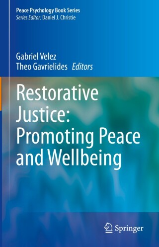 Immagine di copertina: Restorative Justice: Promoting Peace and Wellbeing 9783031131004
