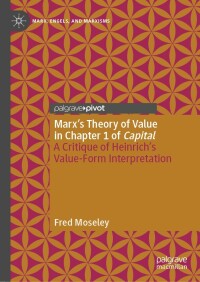 Cover image: Marx’s Theory of Value in Chapter 1 of Capital 9783031132094