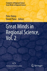 Imagen de portada: Great Minds in Regional Science, Vol. 2 9783031134395