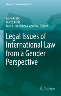 Imagen de portada: Legal Issues of International Law from a Gender Perspective 9783031134586