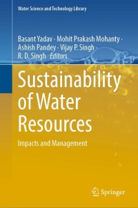Titelbild: Sustainability of Water Resources 9783031134661