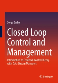 Cover image: Closed Loop Control and Management 9783031134821