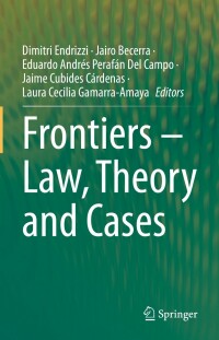 Omslagafbeelding: Frontiers – Law, Theory and Cases 9783031136061