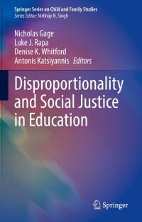 Omslagafbeelding: Disproportionality and Social Justice in Education 9783031137747