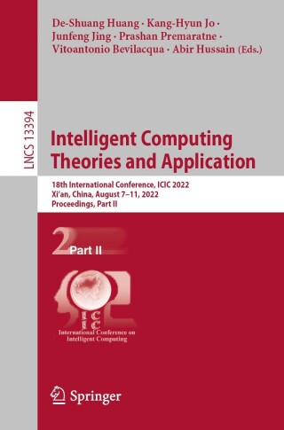 Imagen de portada: Intelligent Computing Theories and Application 9783031138287