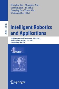 Cover image: Intelligent Robotics and Applications 9783031138409