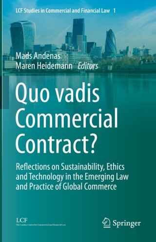 Imagen de portada: Quo vadis Commercial Contract? 9783031141041