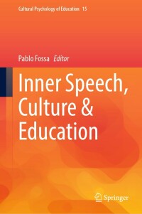 Cover image: Inner Speech, Culture & Education 9783031142116
