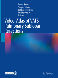Titelbild: Video-Atlas of VATS Pulmonary Sublobar Resections 9783031144547