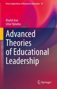 Imagen de portada: Advanced Theories of Educational Leadership 9783031145094
