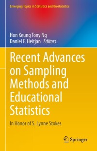 Cover image: Recent Advances on Sampling Methods and Educational Statistics 9783031145247