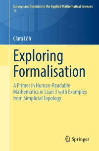 Cover image: Exploring Formalisation 9783031146480