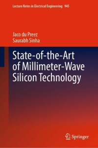 Cover image: State-of-the-Art of Millimeter-Wave Silicon Technology 9783031146541